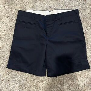 A+ Girls Mid Rise Navy uniform shorts size 16H/38